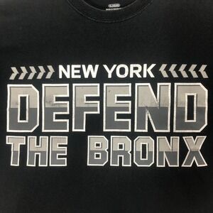 New York Defend The Bronx‎ Graphic Print T-Shirt Men's Size XL